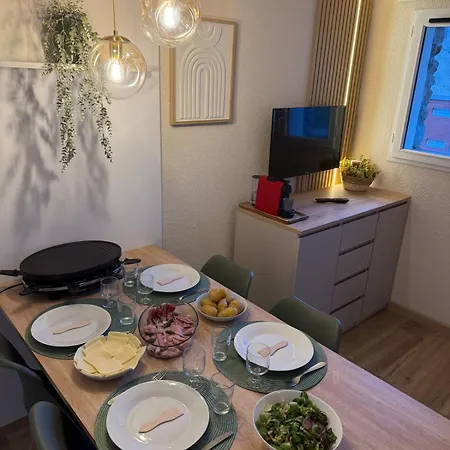 - Moderne Et Cosy Avec Vue Sur Les Pistes Et Piscine * La Mongie